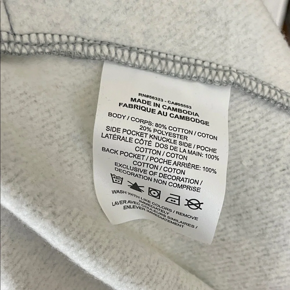 Nike Men's Light Gray Standard Fit Taper Length Joggers Size Large NWT - Picture 4 of 5